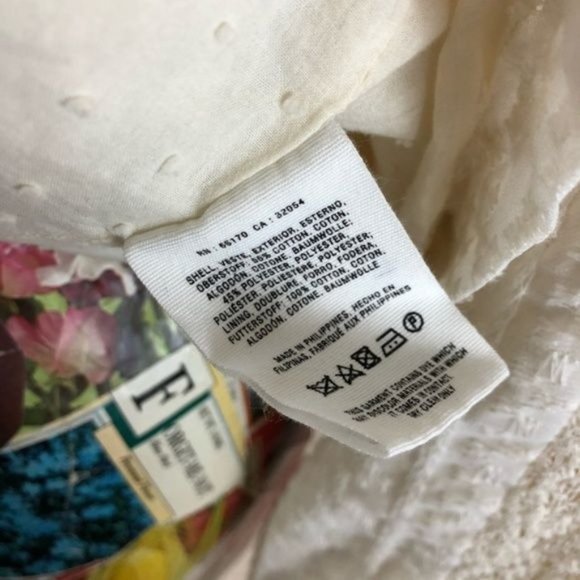 Anthro Cartonnier Lupe Lace Ivory Blazer Jacket Patchwork Paneled - Picture 8 of 8